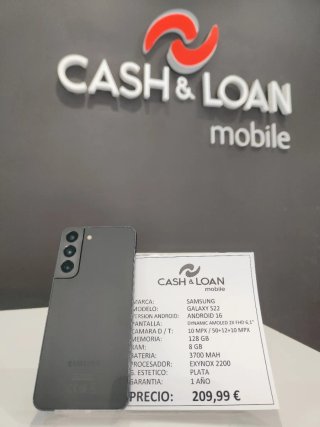 Samsung Galaxy S22 128GB Negro