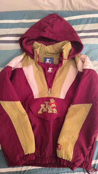 Chaqueta Starter Golden gophers