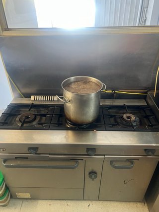 Horno con 3 fogones