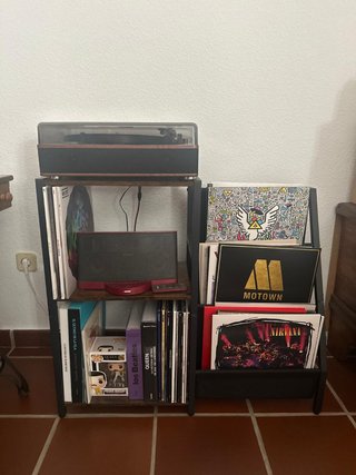 Mueble para Tocadiscos y Vinilos