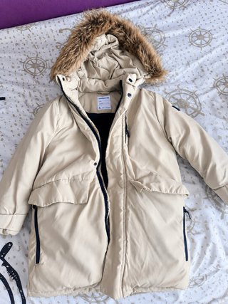 Chaquetón Mayoral Beige Talla 6 Años