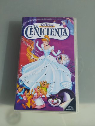 VHS La Cenicienta (Los Clásicos Disney)