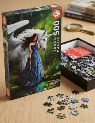 Puzzle Educa 500 piezas Unicornio