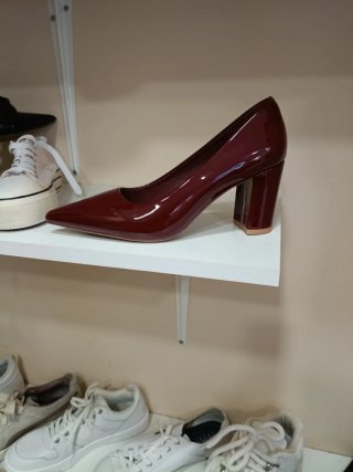 Zapatos Stiletto Burdeos Talla 39