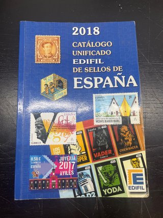 Catálogo Unificado Edifil Sellos España 2018