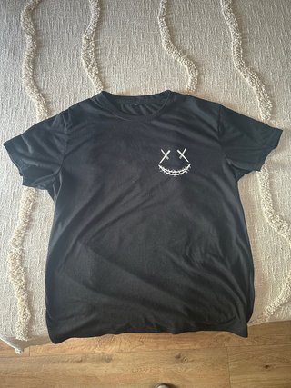 Camiseta Manga Corta Negra