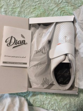 Zapatos de trabajo Dian blancos