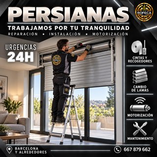 ¿QUIERES MOTORIZAR O SUSTITUIR TUS PERSIANAS?