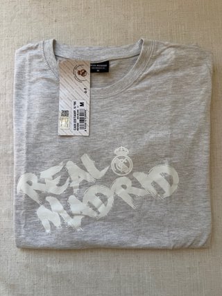 Camiseta manga corta Real Madrid Gris Talla M