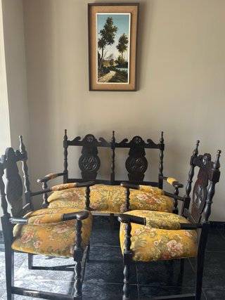 Conjunto de 3 Butacas Antiguas