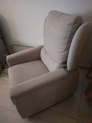 Sillón Reclinable gris