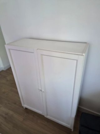 Armario Blanco de Madera