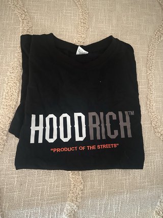 2 Camisetas Manga Corta Hoodrich Negra