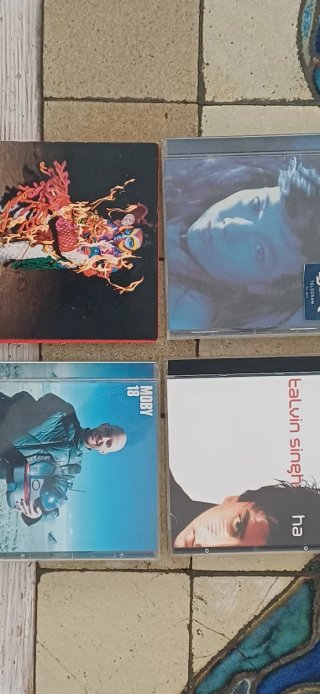 Lote 5 CDs Música Electrónica