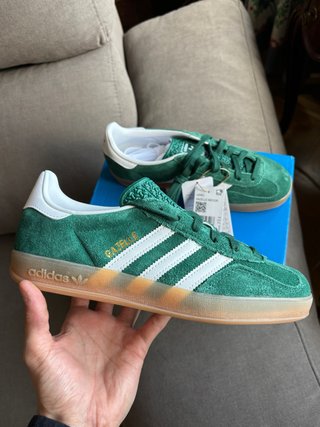 Adidas Gazelle Indoor Verdes talla 38 2/3