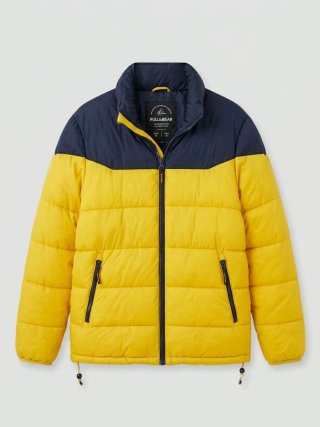 Chaqueta Acolchada Pull&Bear Dos Tonos