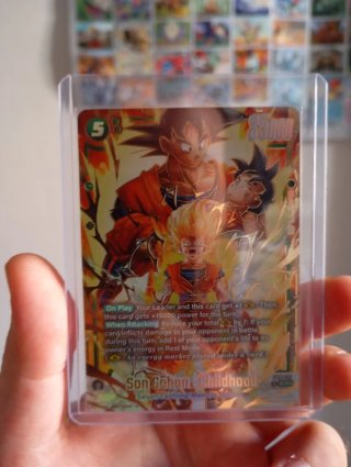 Carta Dragon Ball Son Gohan Childhood
