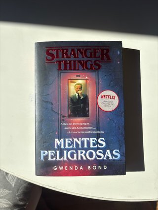 Libro Stranger Things “Mentes Peligrosas”