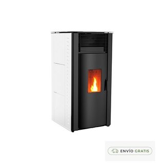 Estufa de pellets GYDA Blanco ALB35
