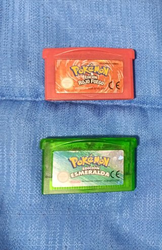 Pokémon Edición Esmeralda, Rojo Fuego y más boy ds