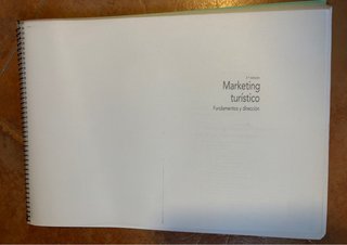 Libro Marketing turístico