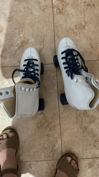 Patines de 4 Ruedas Blancos