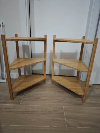 2 Estanterías esquineras RAGRUND