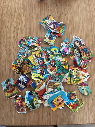 Lote de más de 80 cromos antiguos