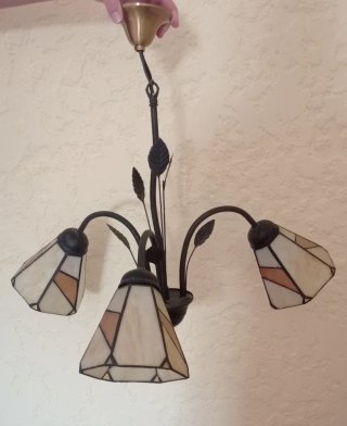 Lámpara de Techo Estilo Tiffany