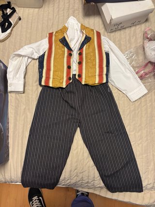 Traje de fallero infantil