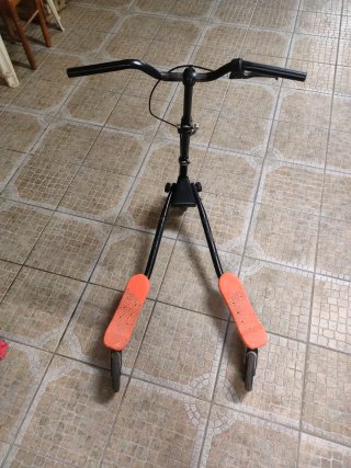 Patinete de 3 ruedas plegable