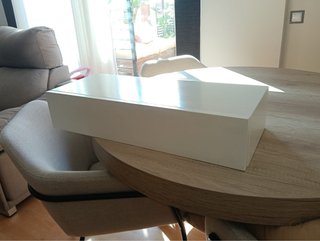 Cajón recibidor blanco