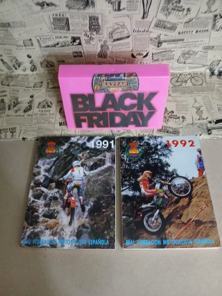 REBAJADO.Lote 2 Revistas Real Federación Moto.