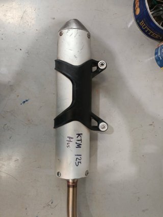 Silencioso Escape KTM Husqvarna 125