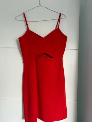 Vestido rojo Zara