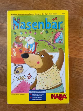 Juego de mesa Oso Napi (Nasenbar) de HABA