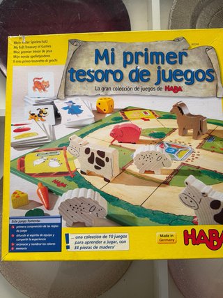 Juego de Mesa Mi Primer Tesoro de Juegos HABA