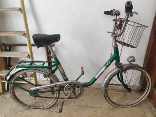 Bicicleta Urbana Vintage Verde