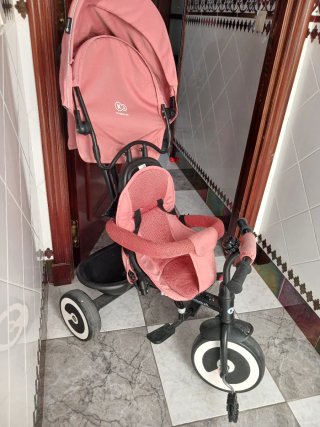 Triciclo Evolutivo Kinderkraft Rosa