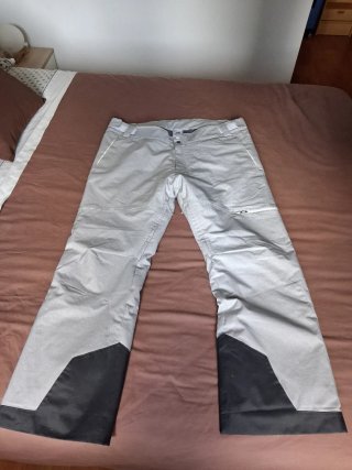 Pantalón de Nieve Gris y Negro