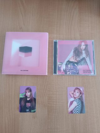 Blackpink Square Up Rosa + CD Japonés + Photocards