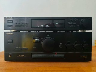 Amplificador y Sintonizador Technics