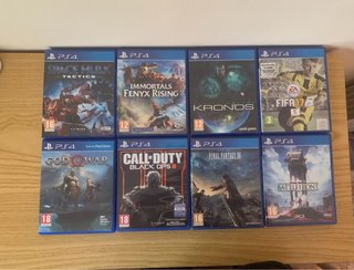 Lote de 8 juegos para PS4