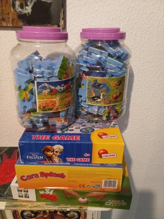 Lote de 3 Juegos y Puzzles Infantiles