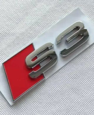 Audi S3 Logo Emblema Pegatina Accesorio Maletero