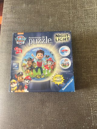 Puzzle 3D con luz La Patrulla Canina