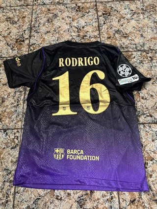 Camiseta FC Barcelona 2a equipacion - Rodrigo