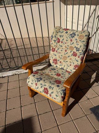 2 Sillones Vintage de Madera