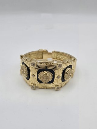 Pulsera Rígida Versace Oro 18k