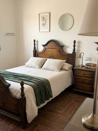 Dormitorio individual de madera